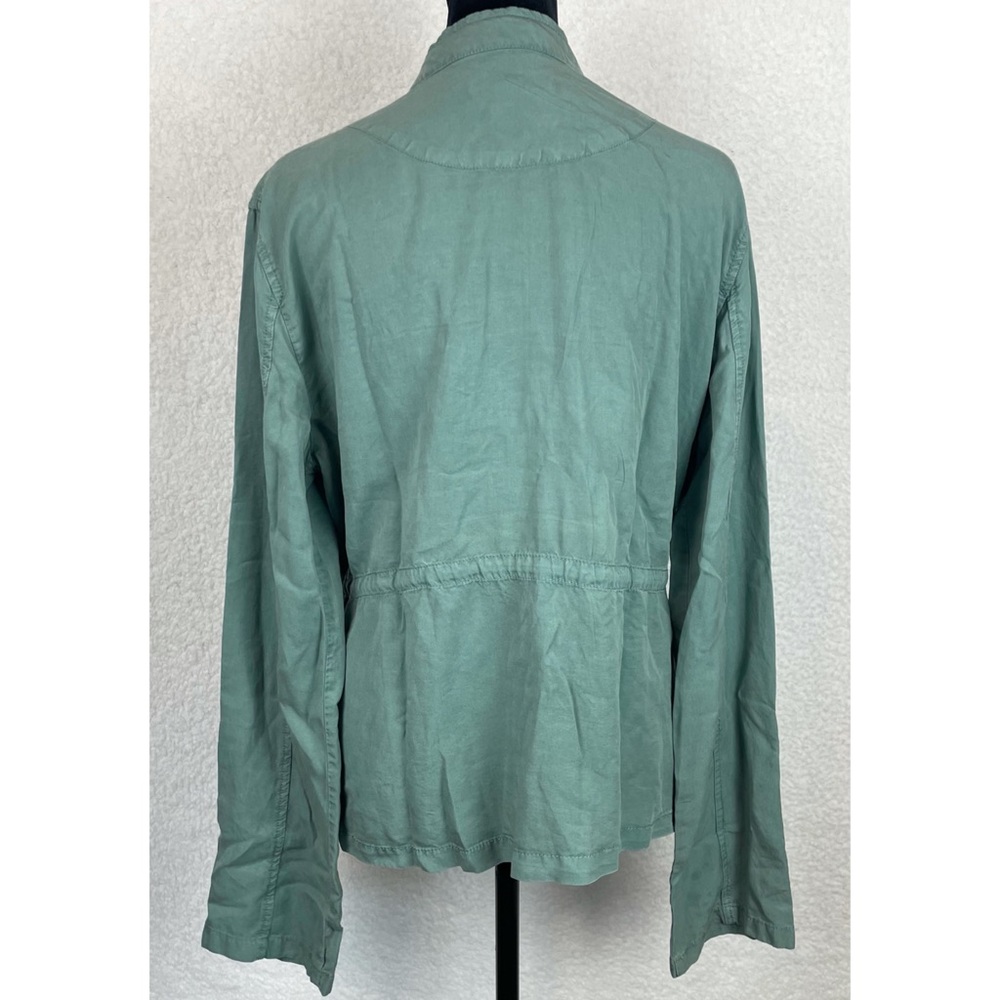 SANCTUARY • Green Trellis Safari Utility Jacket, L - Picture 7 of 16